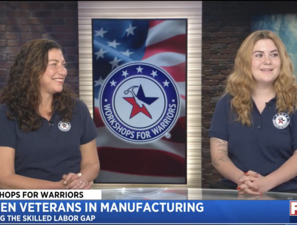 Fox 5 | Women Veterans Build New Careers in Manufacturing